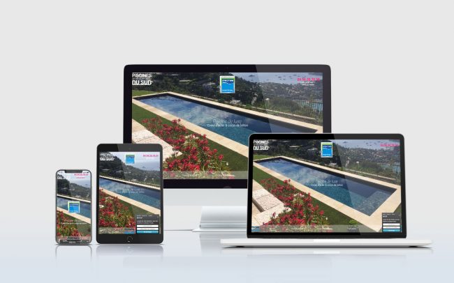 creation site internet ollioules pisciniste piscines amenagements du sud