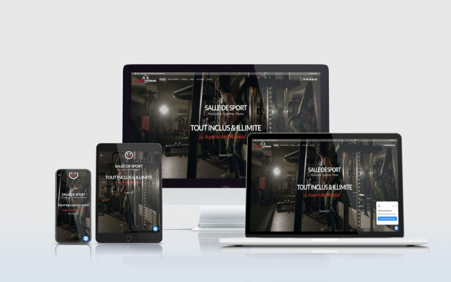 creation site web le beausset ngl-creation salle de sport le beausset